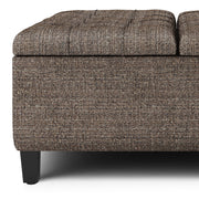 Harrison - Upholstered Coffee Table Storage Ottoman - R&R Furniture Gallery (Fountain Valley, CA)