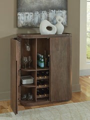 Landermont - Bar Cabinet - Medium Brown - R&R Furniture Gallery (Fountain Valley, CA)