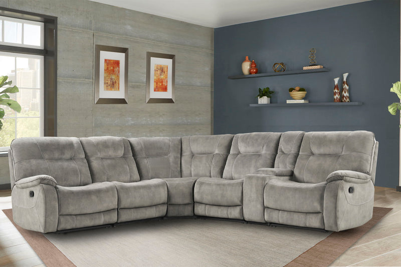 Cooper - Modular Manual Reclining Sectional - R&R Furniture Gallery (Fountain Valley, CA)