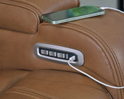 Knightington - Power Reclining Sofa With Audio Seating - R&R Furniture Gallery (Fountain Valley, CA)
