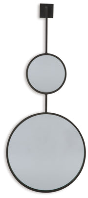 Brewer - Accent Mirror - Black - R&R Furniture Gallery (Fountain Valley, CA)