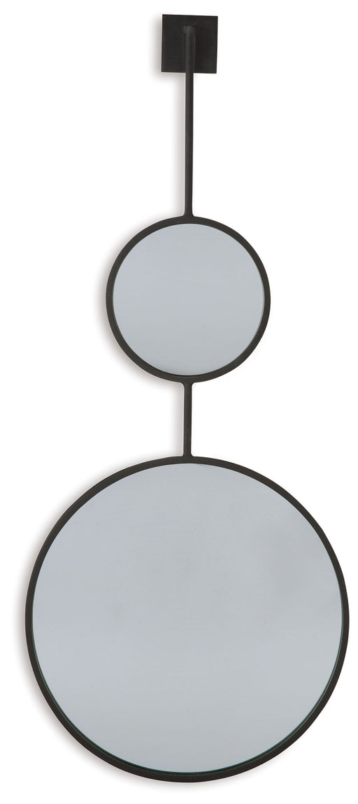 Brewer - Accent Mirror - Black - R&R Furniture Gallery (Fountain Valley, CA)