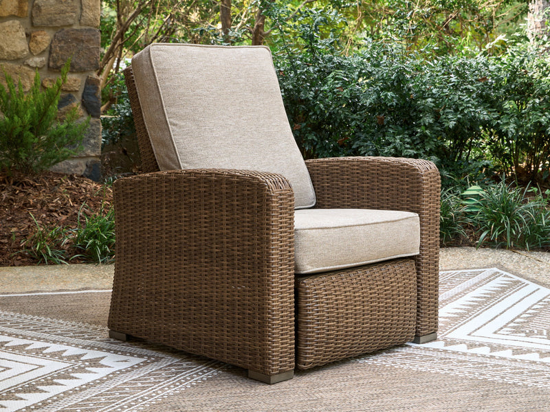 Laguna Heights - Recliner - Beige - R&R Furniture Gallery (Fountain Valley, CA)