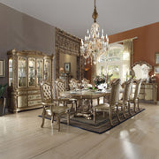 Vendome - Dining Table w/Double Pedestal - R&R Furniture Gallery (Fountain Valley, CA)