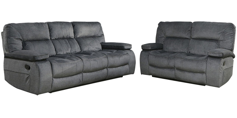 Chapman - Manual Reclining Sofa Set - R&R Furniture Gallery (Fountain Valley, CA)