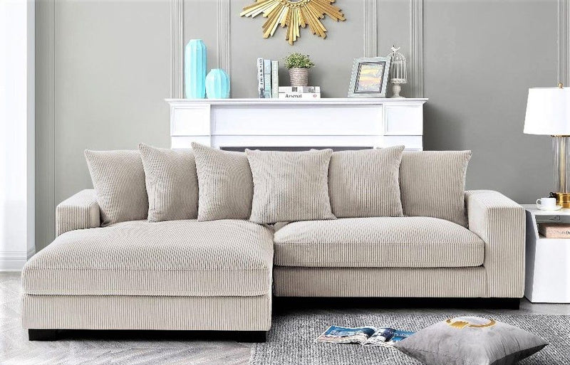 Luxe - Oversized 2 Piece Sectional Couches For Living Room, L Shaped Sofa With Chaise - R&R Furniture Gallery (Fountain Valley, CA)