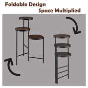 Namid - 30" Plant Stand - Black - R&R Furniture Gallery (Fountain Valley, CA)