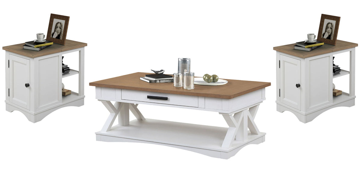 Americana Modern - Cocktail Table Set - R&R Furniture Gallery (Fountain Valley, CA)