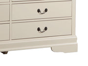 Elegant traditional storage dresser by Glory Furniture with multiple drawers and classic wooden finish.