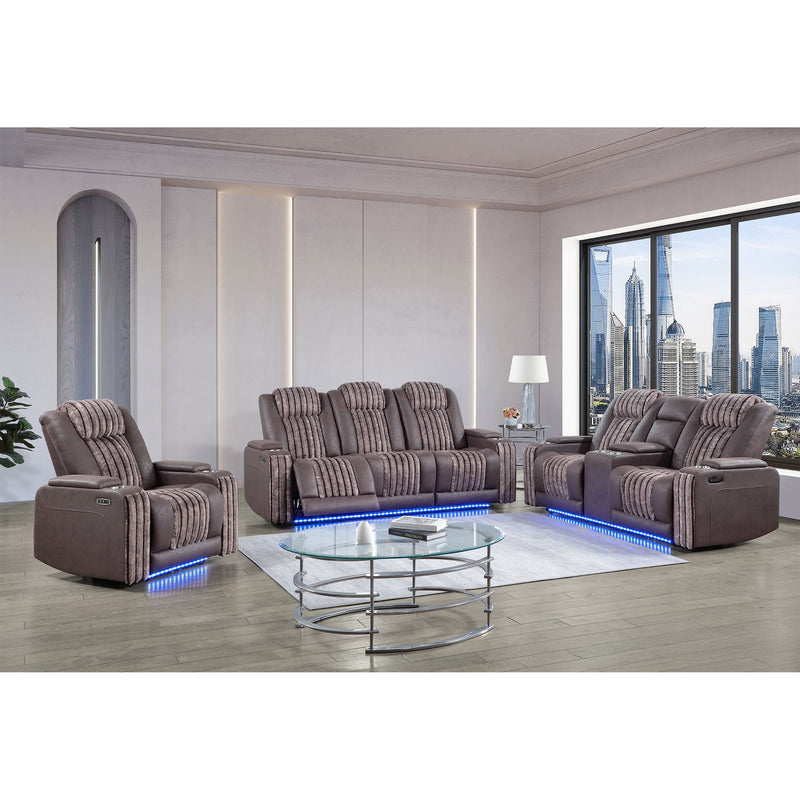 Duran - Power Reclining Loveseat With Power Headrest - R&R Furniture Gallery (Fountain Valley, CA)