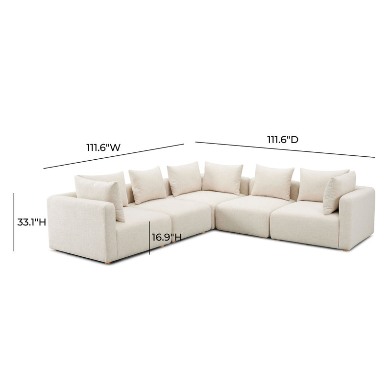 Hangover - 5-Piece Modular L-Sectional - R&R Furniture Gallery (Fountain Valley, CA)