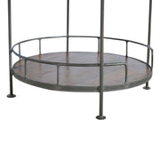 Round Butler Tray Table - Chestnut - R&R Furniture Gallery (Fountain Valley, CA)