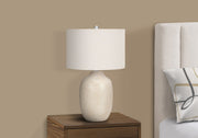 Table Lamp, Lighting, Ceramic, Contemporary - Cream - R&R Furniture Gallery (Fountain Valley, CA)