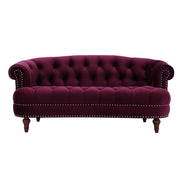 La Rosa - Victorian Chesterfield Loveseat - R&R Furniture Gallery (Fountain Valley, CA)