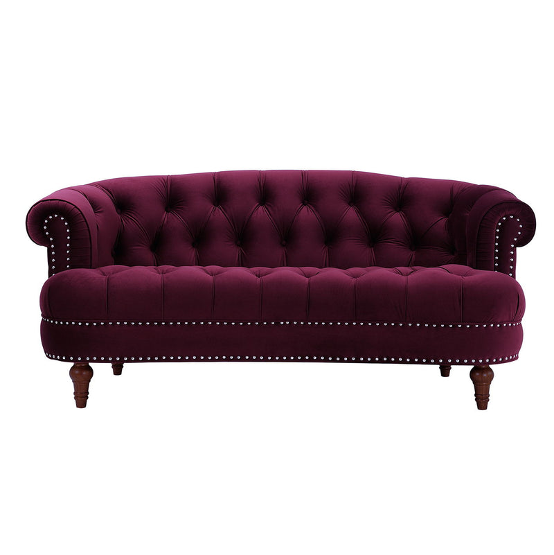 La Rosa - Victorian Chesterfield Loveseat - R&R Furniture Gallery (Fountain Valley, CA)