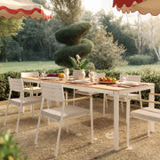 Sardinia - Outdoor Dining Chair (Set of 2) - Cream - R&R Furniture Gallery (Fountain Valley, CA)