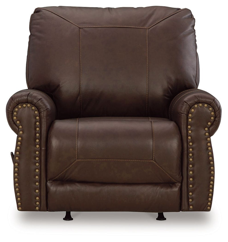 Colleton - Rocker Recliner - Dark Brown - R&R Furniture Gallery (Fountain Valley, CA)