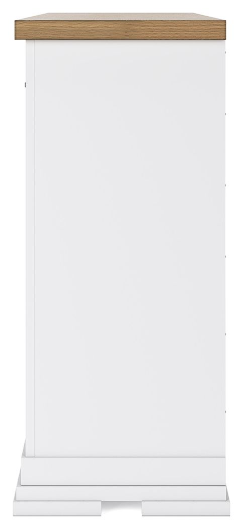 Ashbryn - Dresser - White / Natural - R&R Furniture Gallery (Fountain Valley, CA)