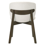 Mallin - Side Chair (Set of 2) - Gray Chenille & Walnut - R&R Furniture Gallery (Fountain Valley, CA)