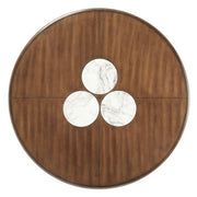 Harvey - Round Dining Table - Brown - R&R Furniture Gallery (Fountain Valley, CA)