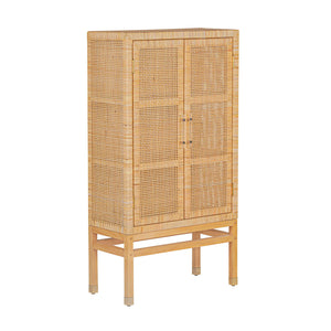 Amara - Woven Rattan Cabinet - R&R Furniture Gallery (Fountain Valley, CA)