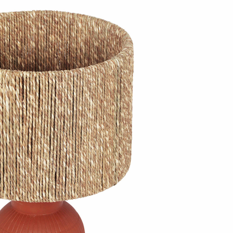 Atrani - Table Lamp - Natural / Terracotta - R&R Furniture Gallery (Fountain Valley, CA)