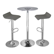 Lumi Source Spyra Ale 3-piece contemporary dining room set with adjustable bar stools and up set, featuring sleek modern design.