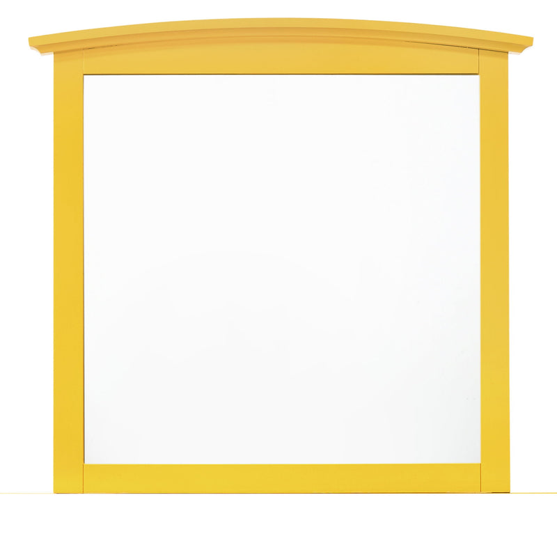 Elegant wall mirror by Glory Furniture featuring a sleek, modern frame perfect for contemporary home decor.