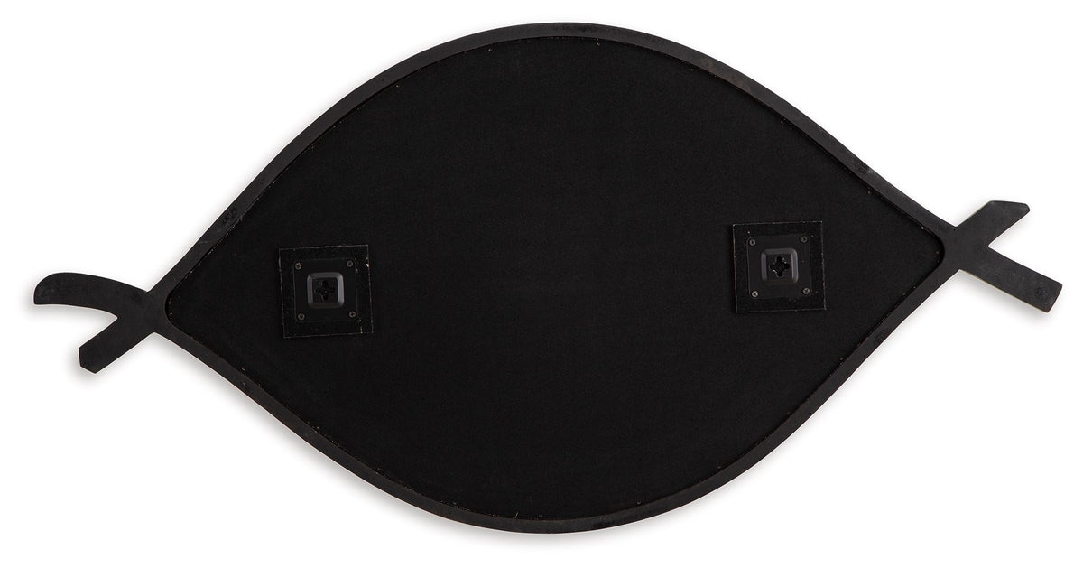 Bartner - Accent Mirror - Antique Gold Finish - R&R Furniture Gallery (Fountain Valley, CA)