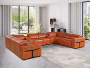 1126 - 10-Piece U-Shaped Sectional Sofa In With 4 Power Recliners & Power Headrests - R&R Furniture Gallery (Fountain Valley, CA)