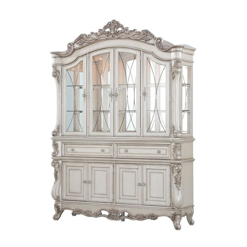 Gorsedd - Buffet & Hutch - Golden Ivory - R&R Furniture Gallery (Fountain Valley, CA)