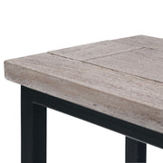 Skyler - Handcrafted C Side Table - R&R Furniture Gallery (Fountain Valley, CA)