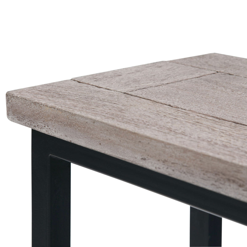 Skyler - Handcrafted C Side Table - R&R Furniture Gallery (Fountain Valley, CA)