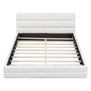 Upholstered Platform Bed With Headboard - R&R Furniture Gallery (Fountain Valley, CA)