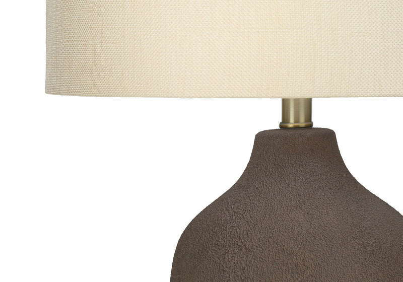 Lighting, Table Lamp, Ceramic, Resin, Contemporary - Gray - R&R Furniture Gallery (Fountain Valley, CA)