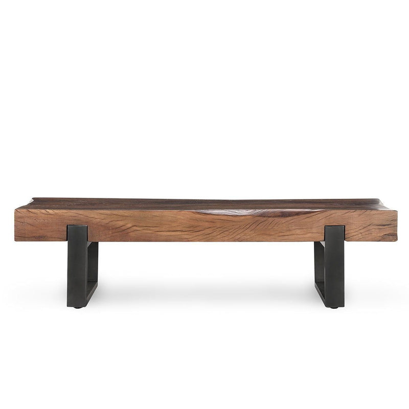 Duarte - Solid Wood Bench - Reclaimed Brown - R&R Furniture Gallery (Fountain Valley, CA)