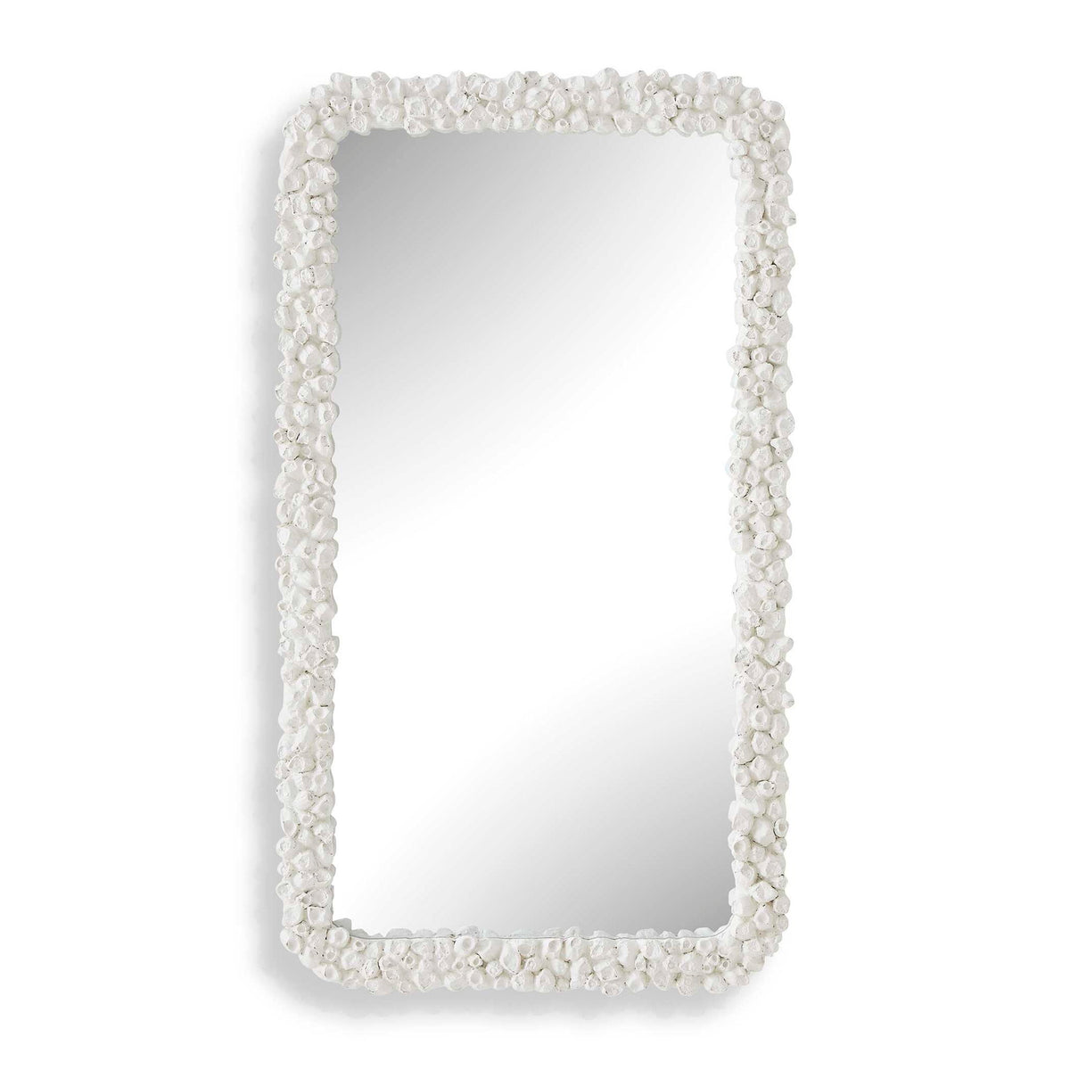 Barnacle - Rectangular Mirror - White