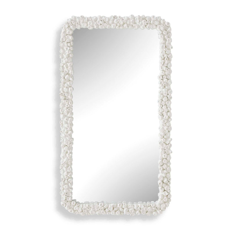 Barnacle - Rectangular Mirror - White