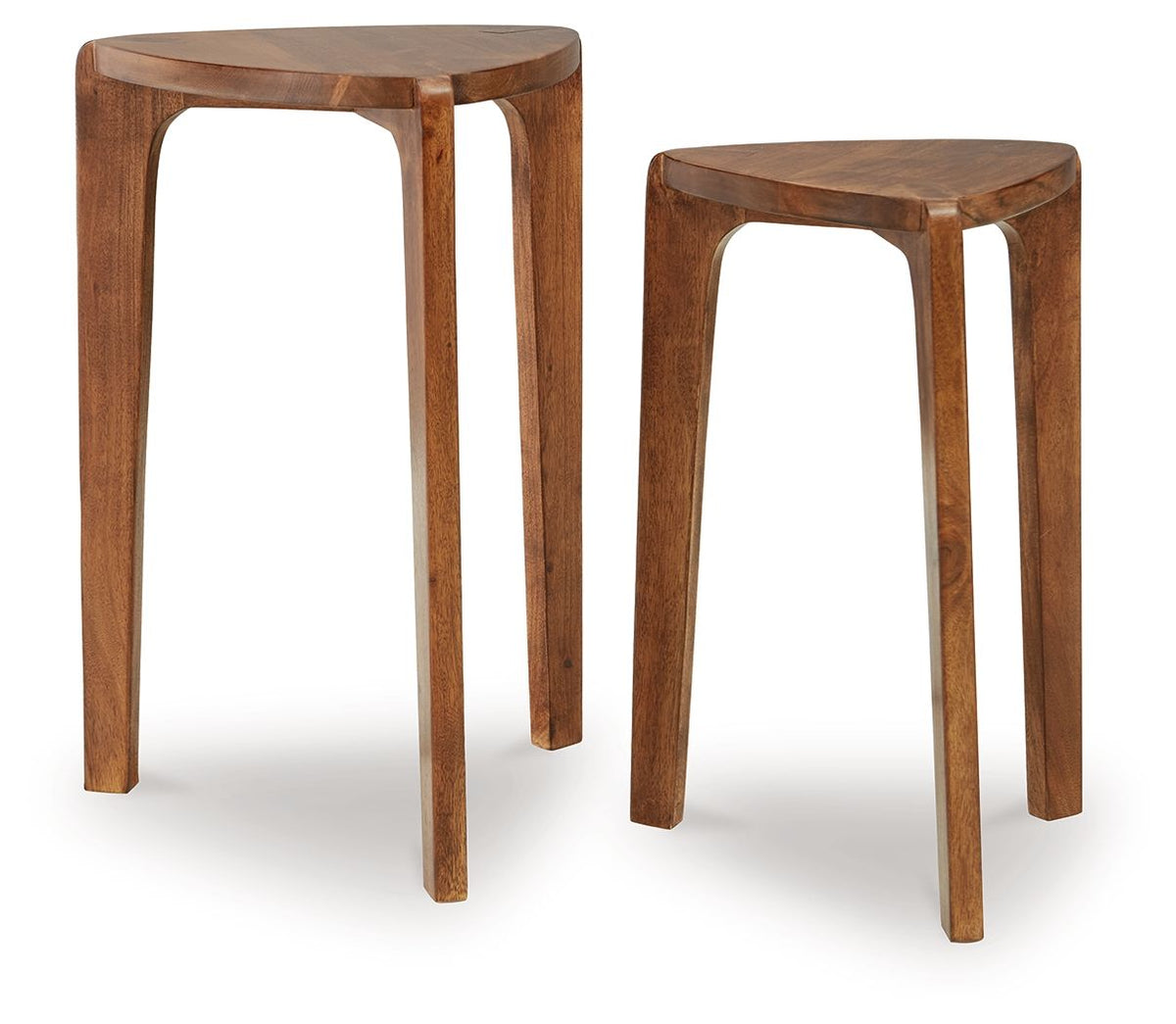 Brynnleigh - Accent Table Set (Set of 2) - Medium Brown - R&R Furniture Gallery (Fountain Valley, CA)