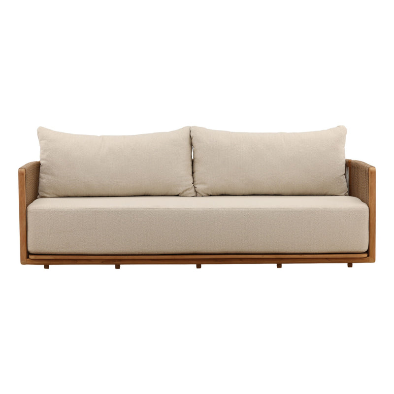 Zosia - Outdoor Sofa - Sand And Natural