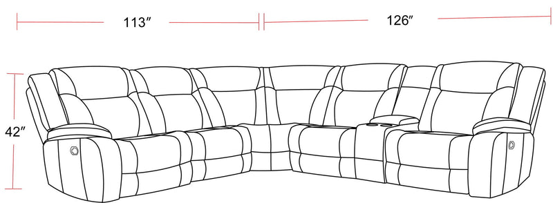 Blake - Sectional - R&R Furniture Gallery (Fountain Valley, CA)