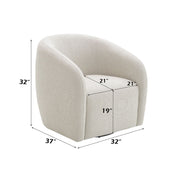 Etienne - Chair With Swivel - R&R Furniture Gallery (Fountain Valley, CA)