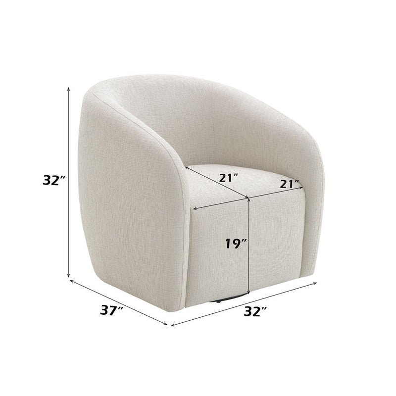 Etienne - Chair With Swivel - R&R Furniture Gallery (Fountain Valley, CA)