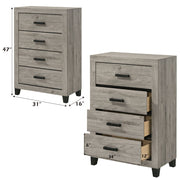 Mari - Chest - Light Gray Finish - R&R Furniture Gallery (Fountain Valley, CA)