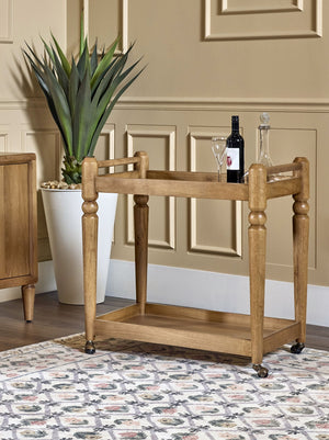Langley Bar Cart - Cabin Glow
