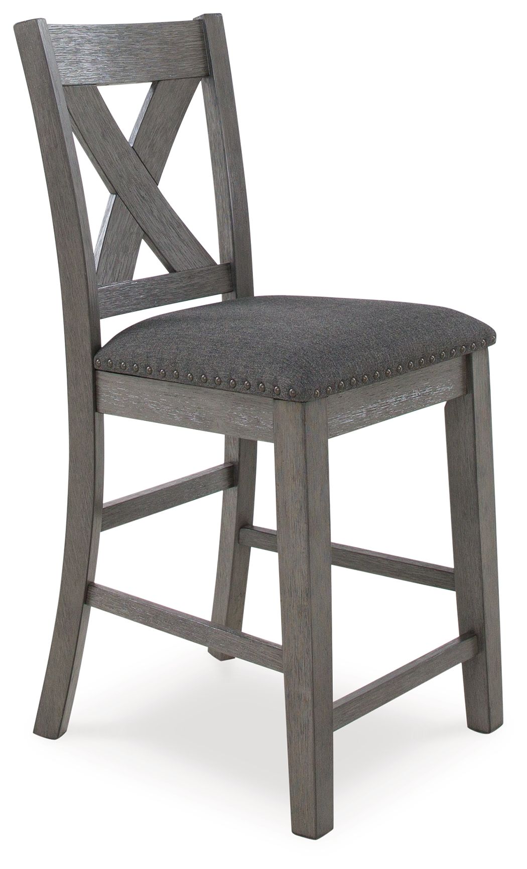 Caitbrook - Rect Drm Counter Table Set (Set of 7) - Gray - R&R Furniture Gallery (Fountain Valley, CA)