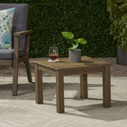 Halcyon - Outdoor Side Table With Slat Design - R&R Furniture Gallery (Fountain Valley, CA)