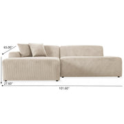 Mar - High-Quality Sectional Sofa - R&R Furniture Gallery (Fountain Valley, CA)