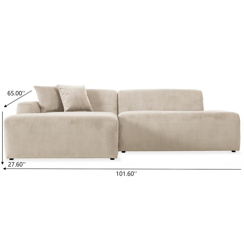 Mar - High-Quality Sectional Sofa - R&R Furniture Gallery (Fountain Valley, CA)