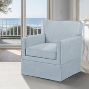 Timeless - Accent Armchair With Classic Track Arm Silhouette And Skirted Base - R&R Furniture Gallery (Fountain Valley, CA)